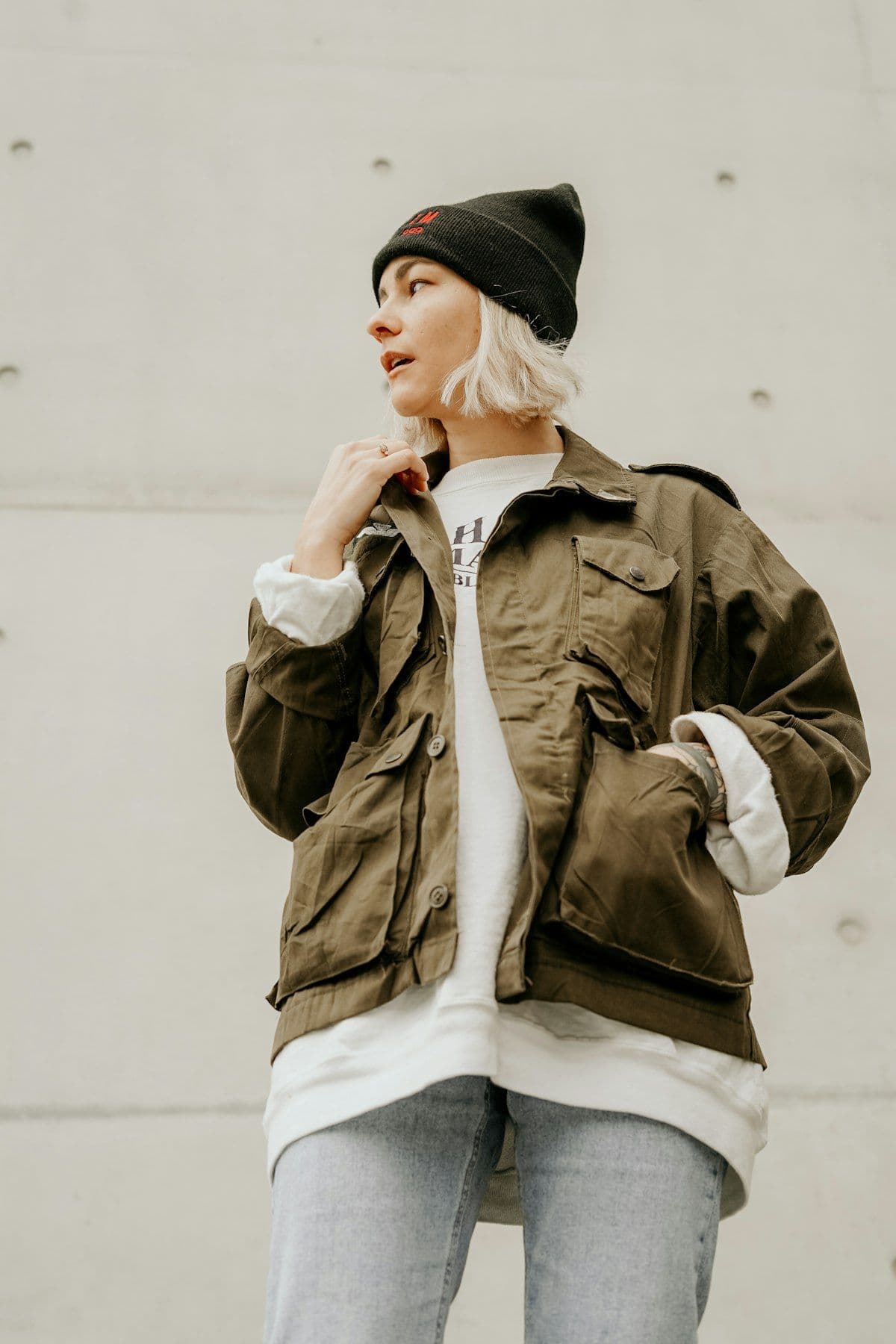 Atlas Wool Burnous